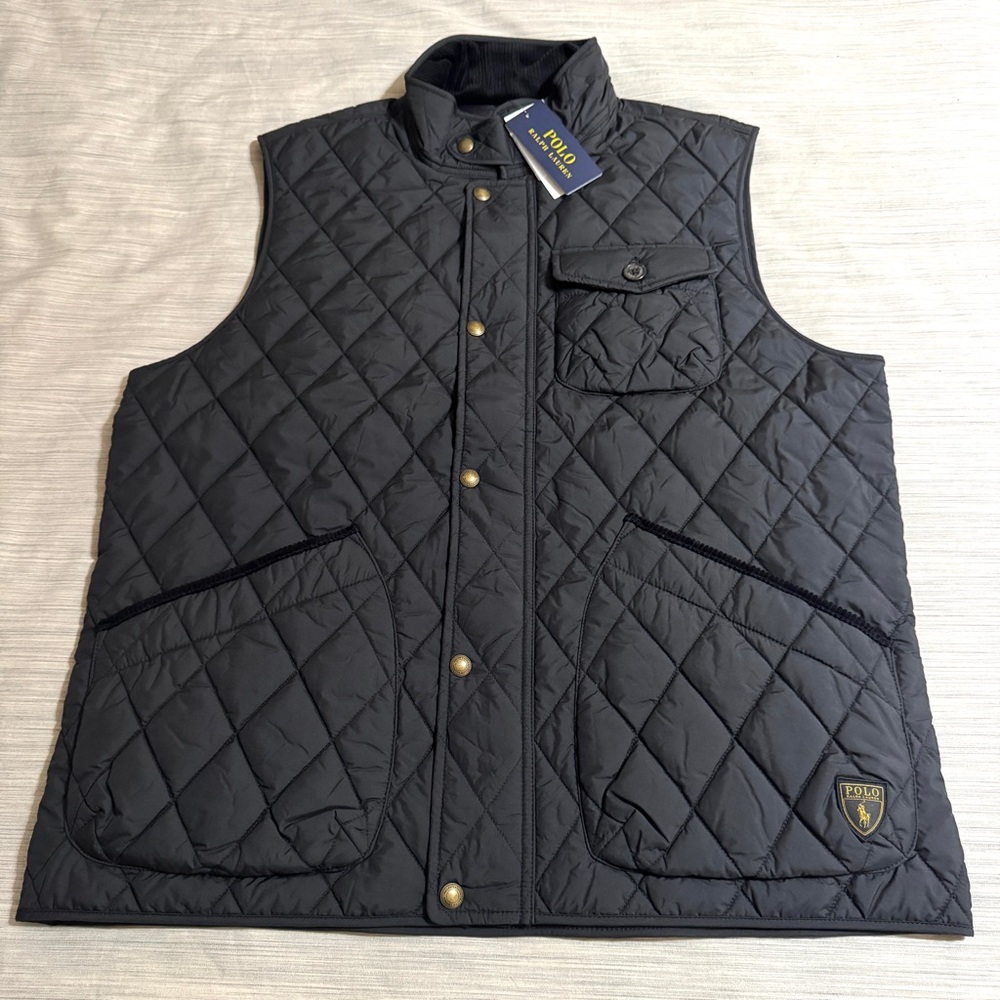 Polo Ralph Lauren Beaton Quilted Utility Vest 😳😳😳